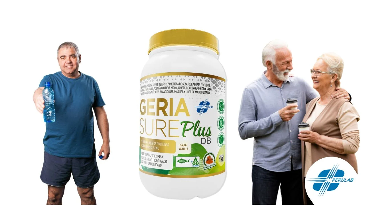 GeriaSure Plus DB el complemento nutricional ideal para adultos mayores con diabetes en Perú
